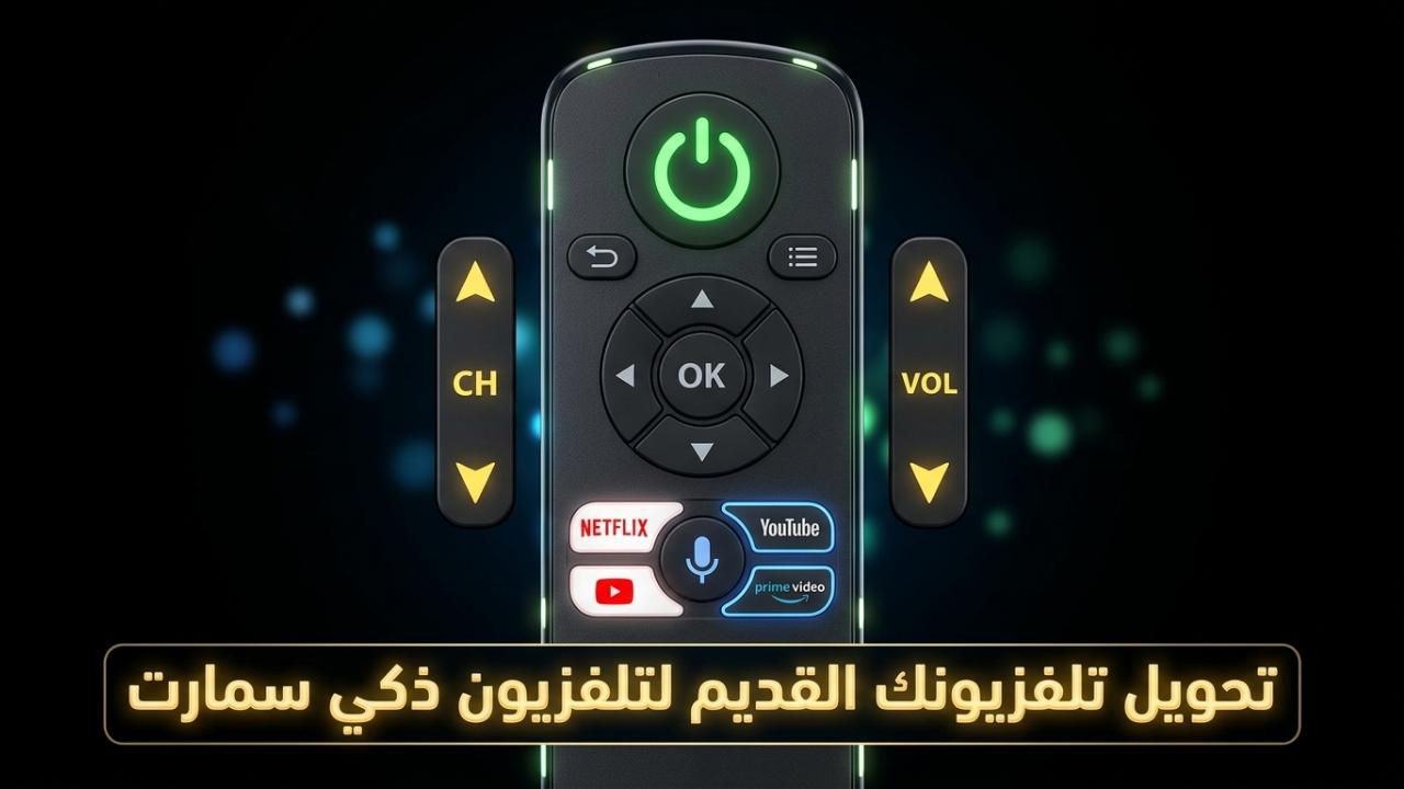 تحويل تلفزيونك القديم لتلفزيون ذكي سمارت